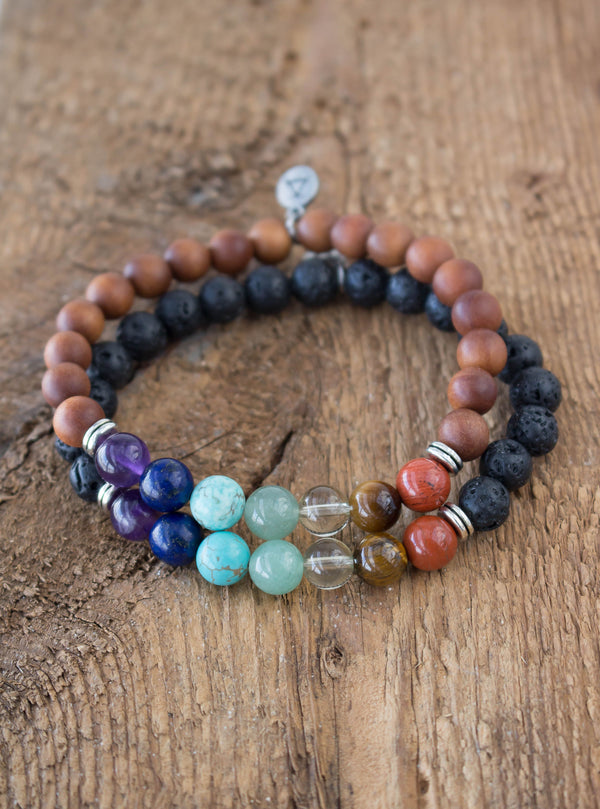 Bracelet 7 Chakras - Homme