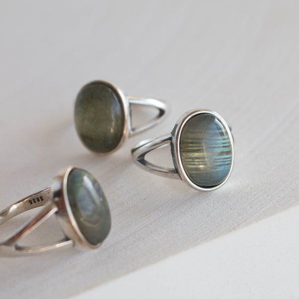 Bague Labradorite