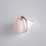 Rose quartz Ring