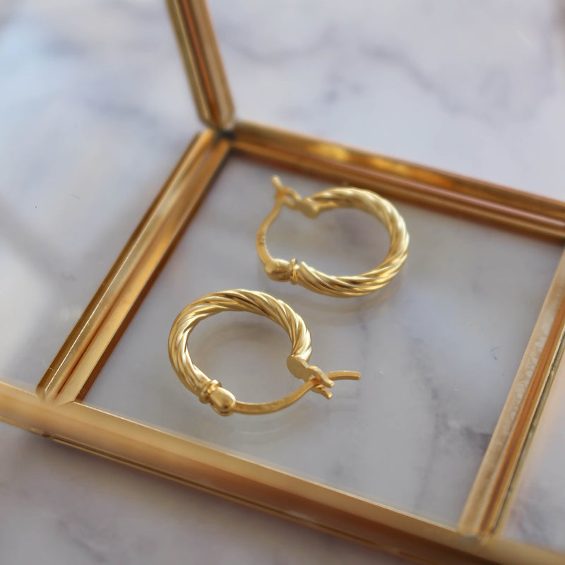 Marina gold Earrings 