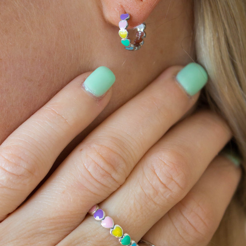 Boucles d'oreilles Rainbow