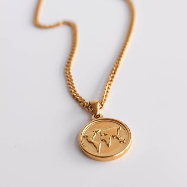 Globe necklace