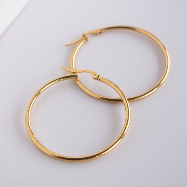 Boucles d'oreilles Gold loop