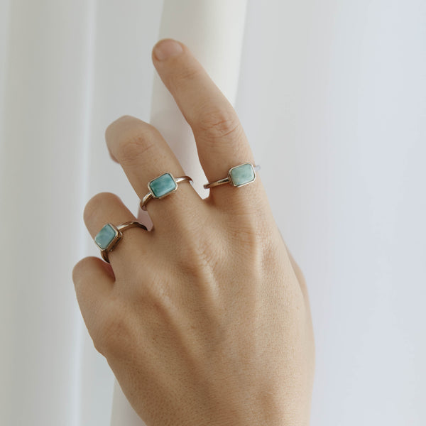 Larimar Ring