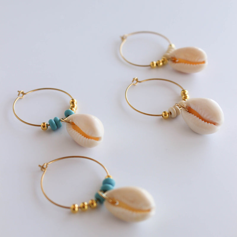 Boucles d'oreilles Ocean