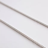 Sicilia silver body chain