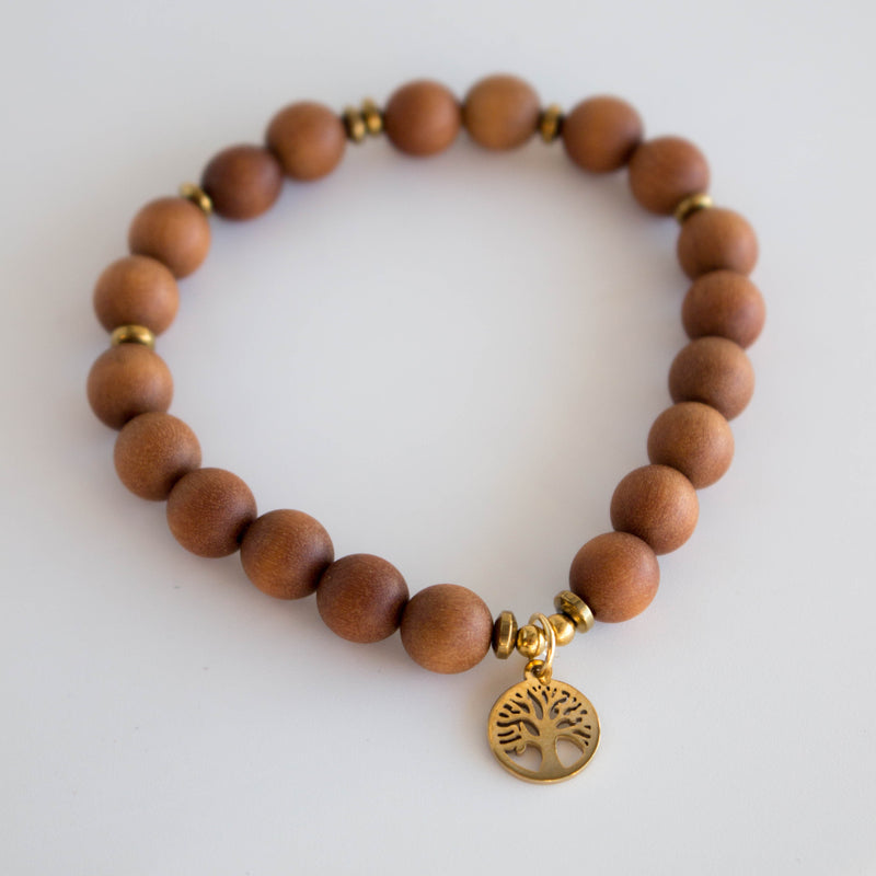 Bracelet Wisdom - Bois de santal